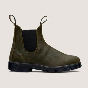 Dark Olive Suede Blundstone